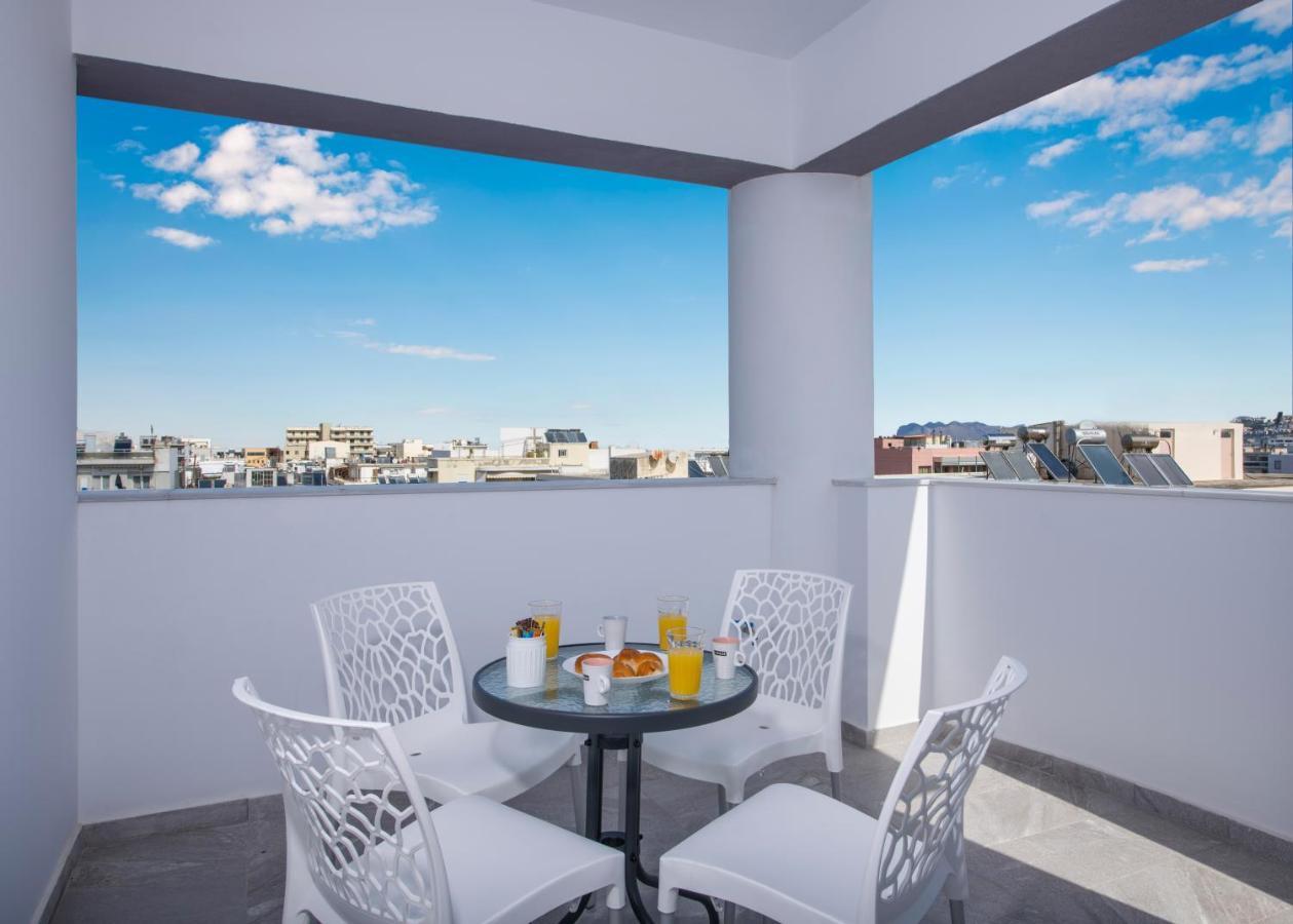 Deluxe City Hotel Chrissi Akti Chania Exterior foto